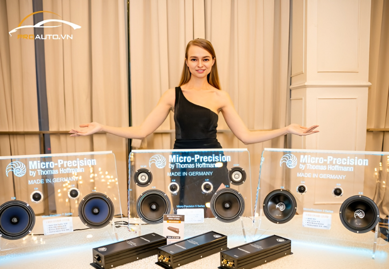 Thương hiệu âm thanh xe hơi Micro-Precision (Đức)