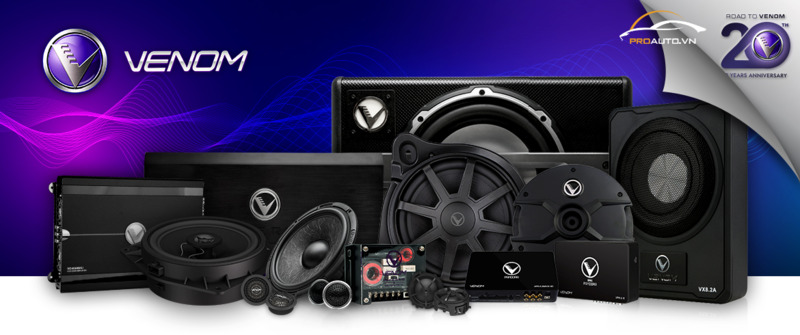 Thương hiệu âm thanh xe hơi Venom