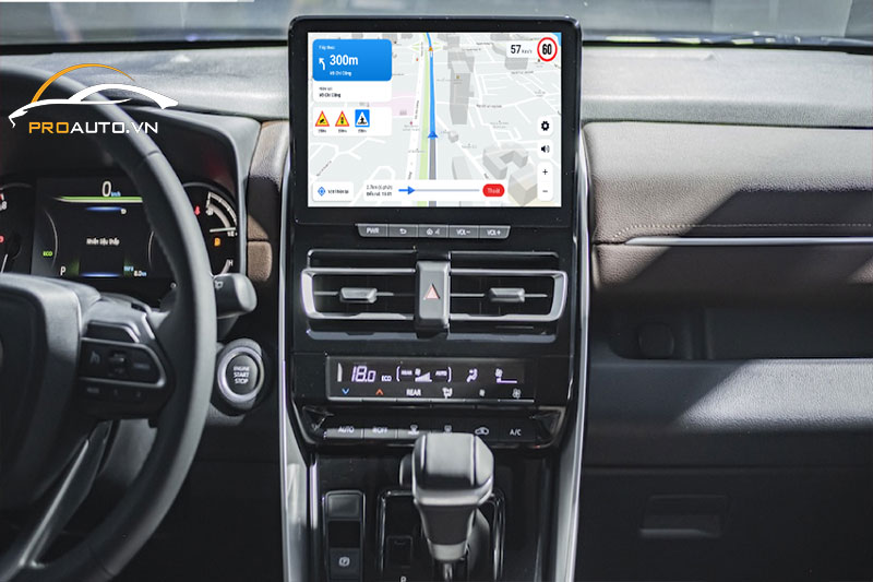 Tích hợp bản đồ chỉ dẫn thông minh trong Carplay Box Gotech GB7