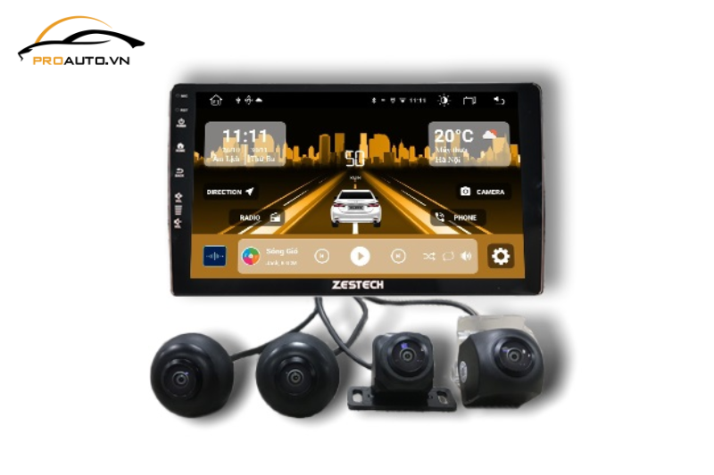 Tích hợp các loại camera