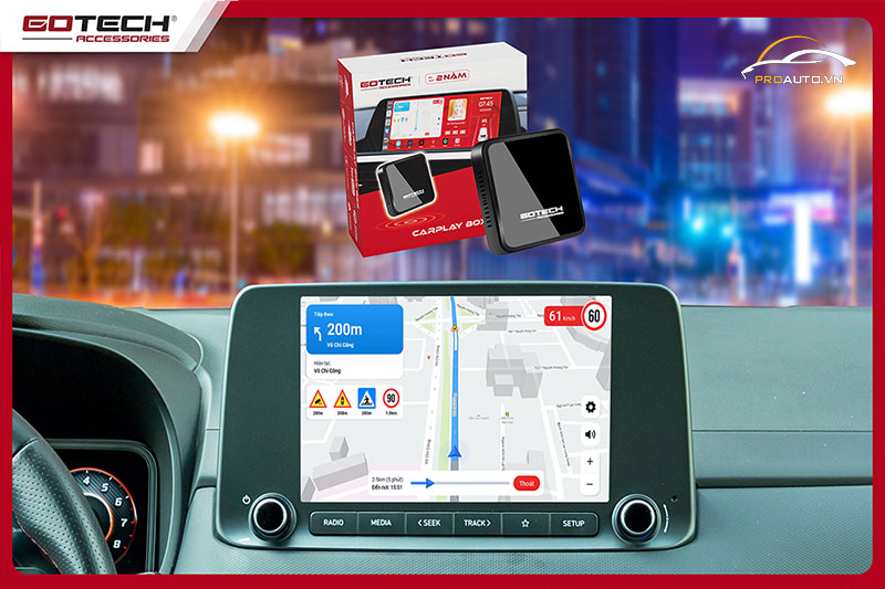 Tích hợp chức năng chỉ đường thông minh