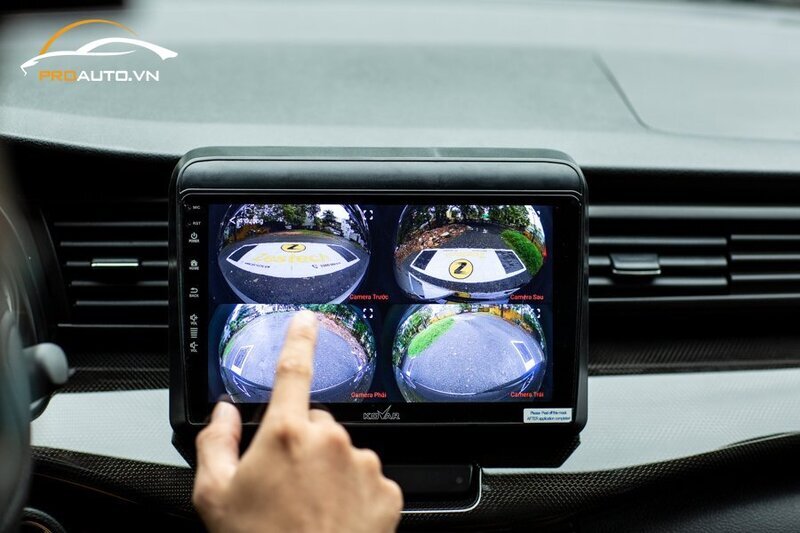 Tích hợp nhiều loại camera ô tô