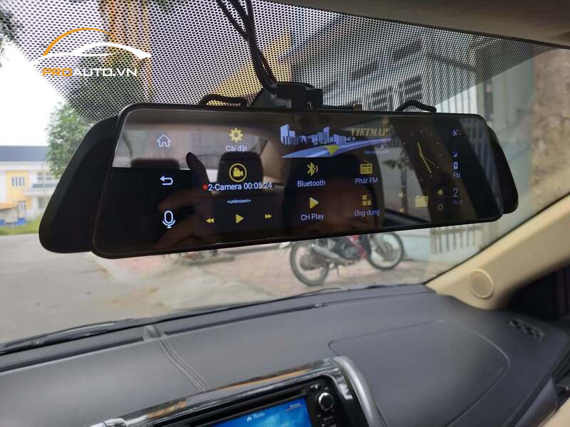 Tính năng ghi hình đa dạng