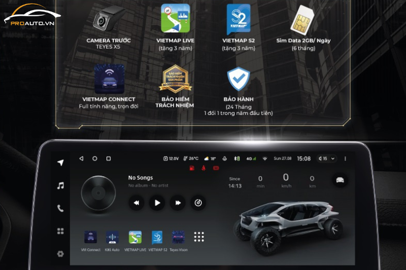 Tính năng nổi bật của màn hình Teyes Lux One