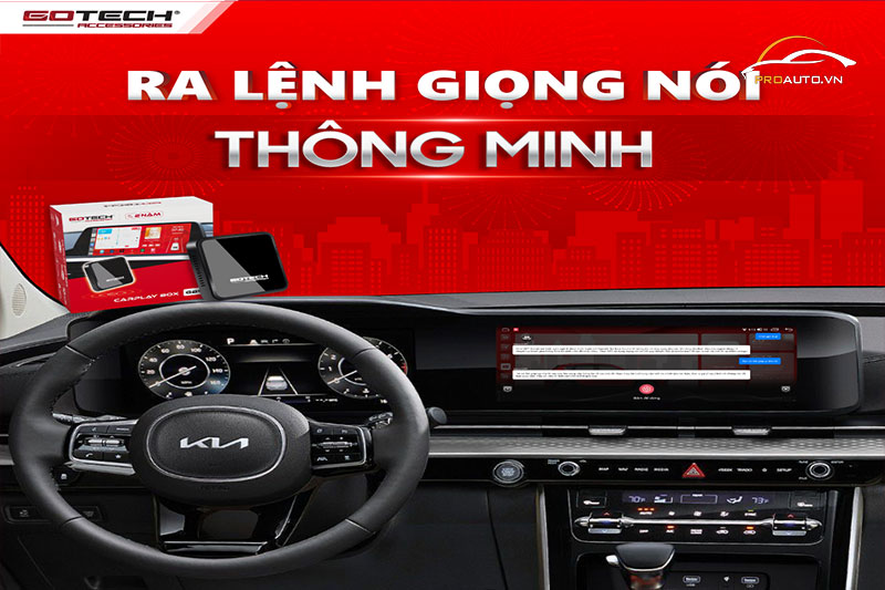 Tính năng ra lệnh giọng nói thông minh hỗ trợ rảnh tay