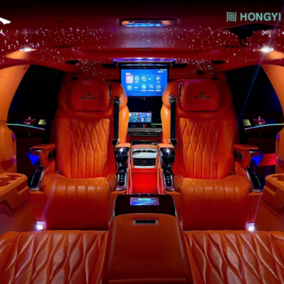 Toàn cảnh không gian Kia Carnival khi độ trần sao 