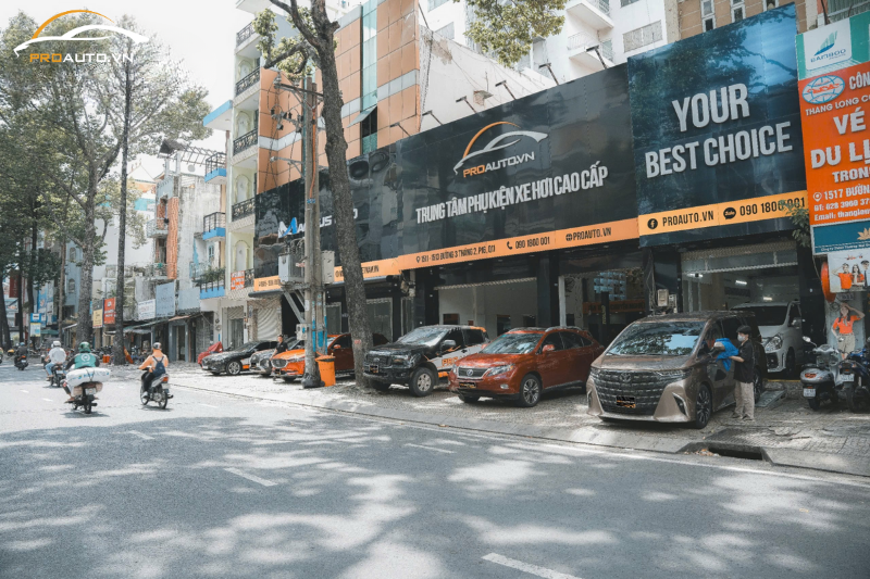 Trung tâm độ đèn LED nội thất xe Toyota Vios tại quận 11 TPHCM