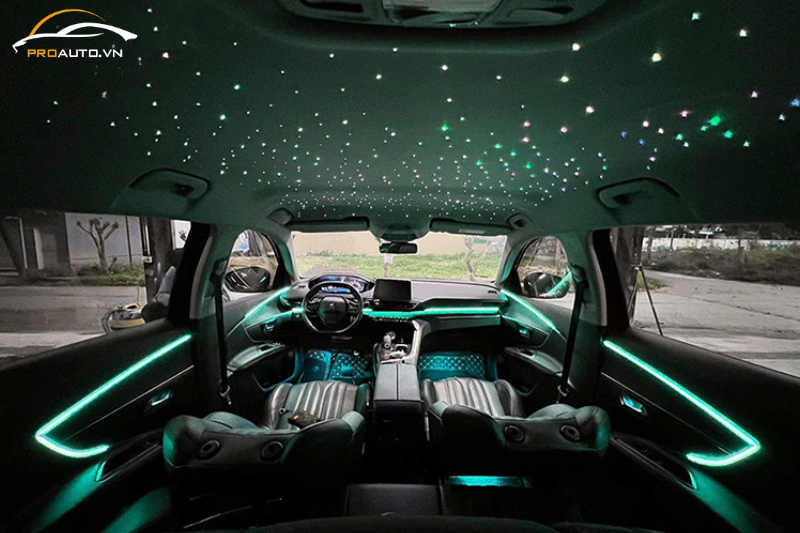 Ưu điểm nổi bật của đèn LED nội thất ô tô