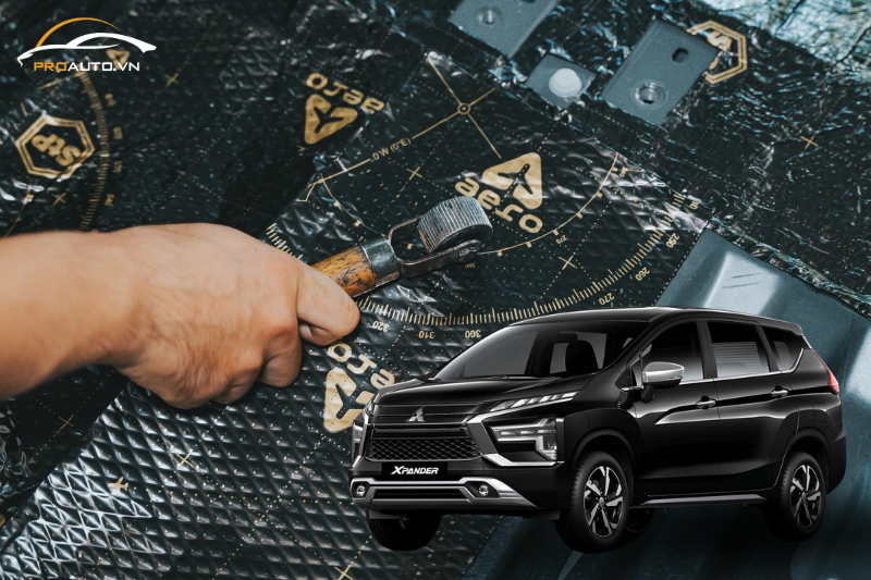 Vật liệu cách âm chống ồn xe Mitsubishi Xpander tốt nhất