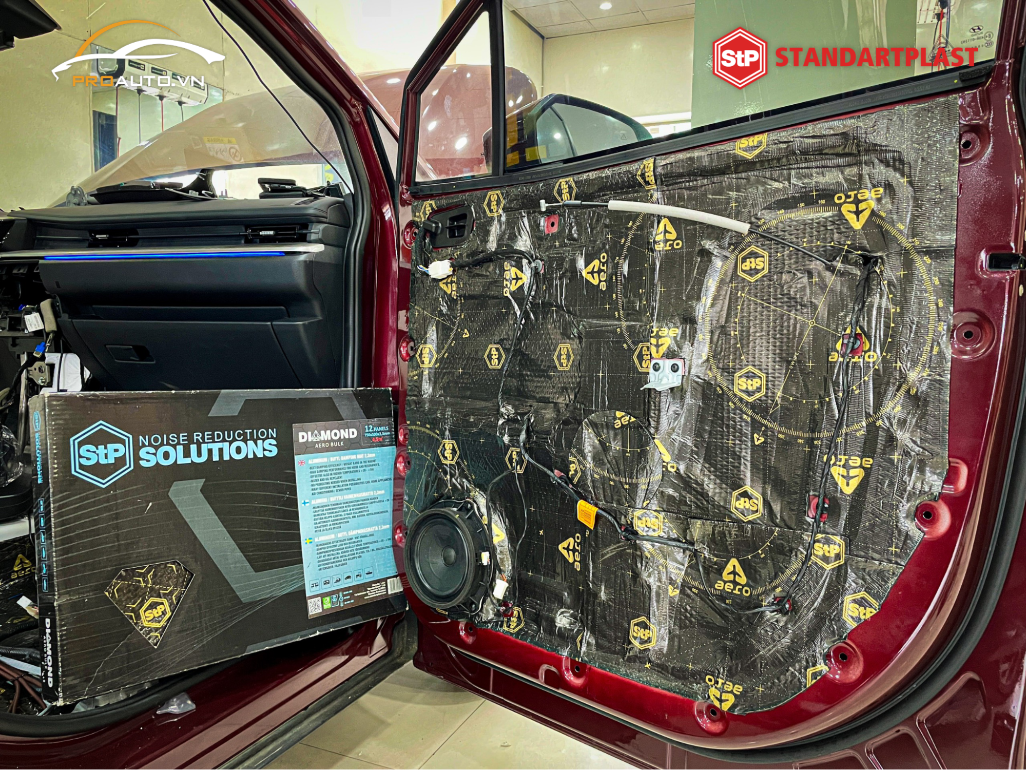 Vật liệu cách âm StP có những tính năng đặc biệt vô cùng nổi bật