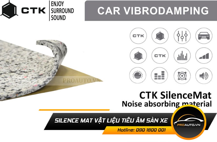 Vật liệu tiêu âm Silence Mat