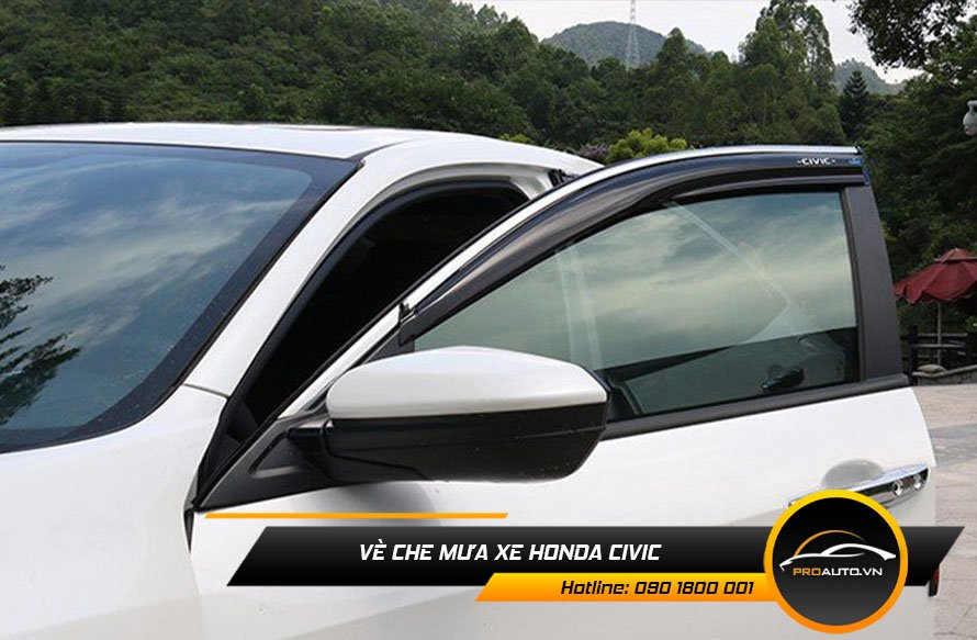 Vè che mưa xe Honda Civic