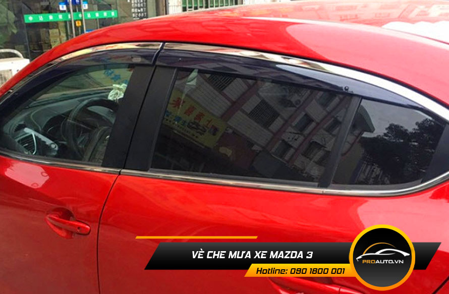 Vè che mưa xe Mazda 3