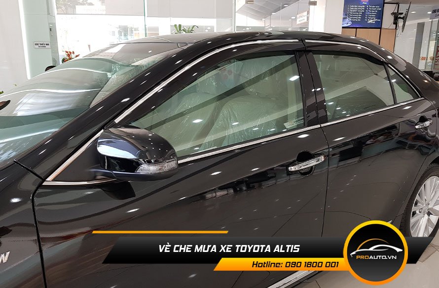 Vè che mưa xe Toyota Altis