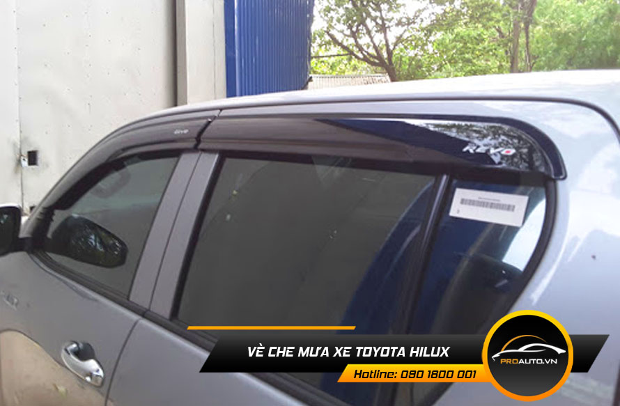 Vè che mưa xe Toyota Hilux