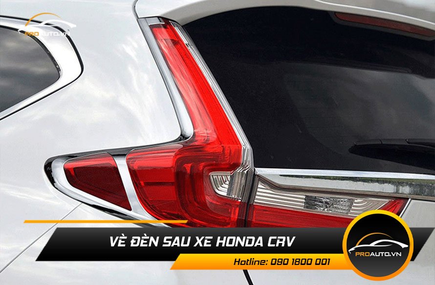 ve den sau xe honda crv
