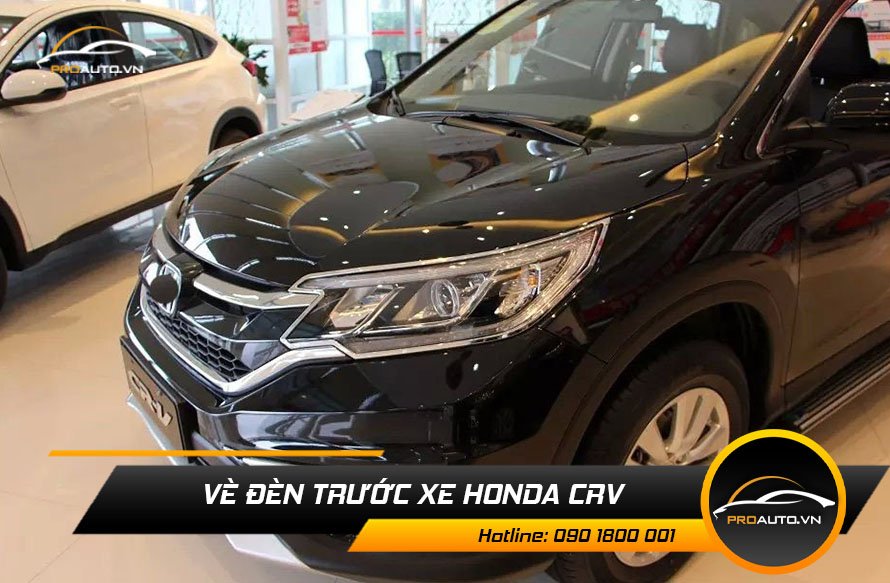 ve den truoc xe honda crv