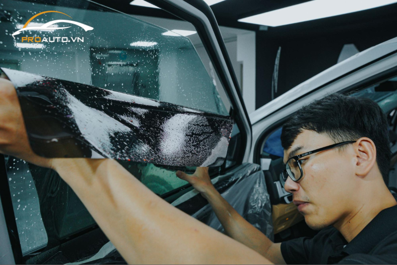 Vị trí dán phim cách nhiệt