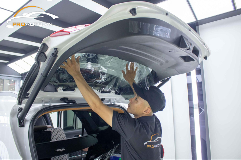 Vị trí dán phim cách nhiệt