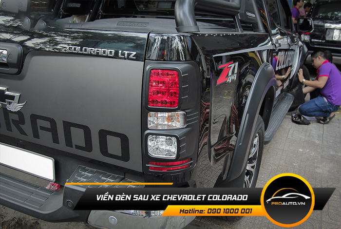 vien den sau xe chevrolet colorado