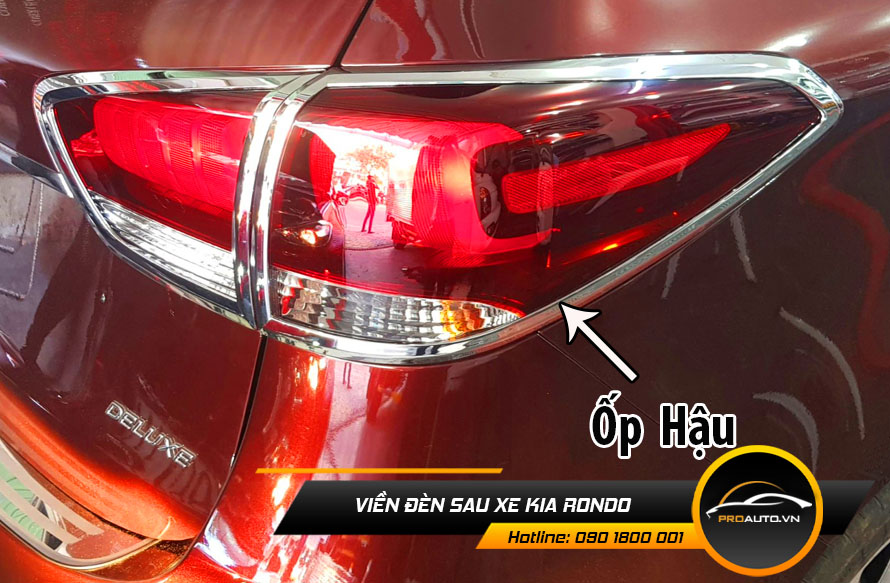 vien den sau xe kia rondo