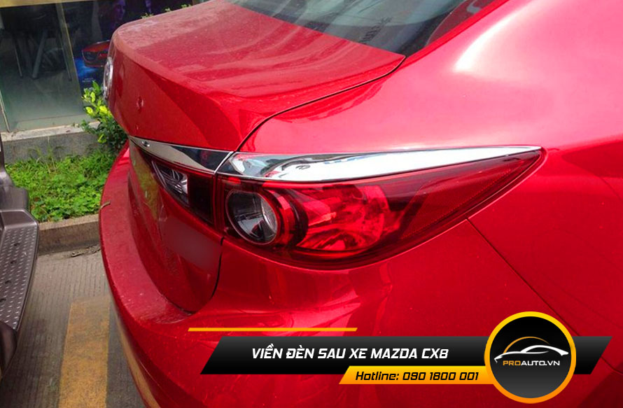 Viền đèn sau xe Mazda Cx8