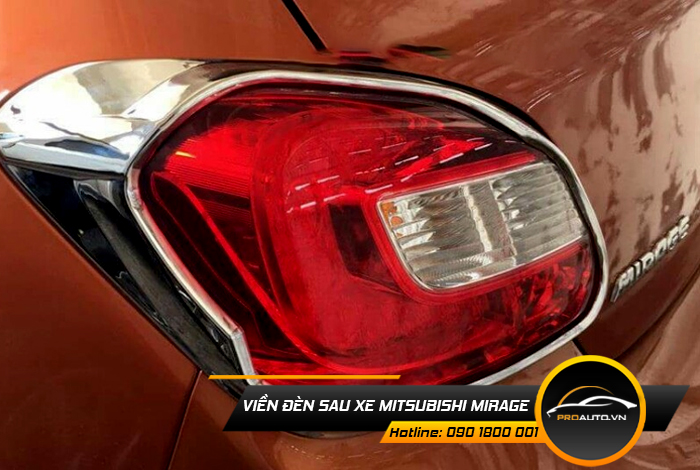 vien den sau xe mitsubishi Mirage