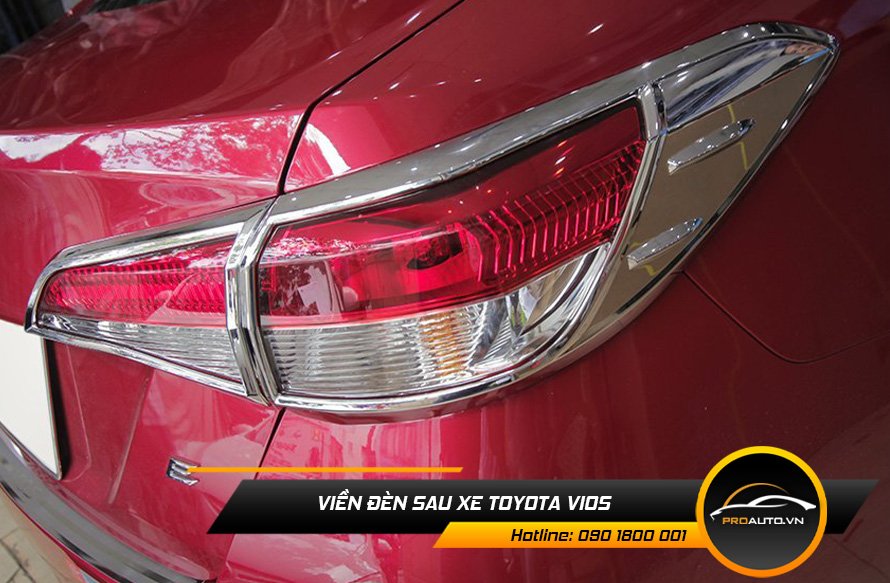 viền đèn sau xe toyota vios
