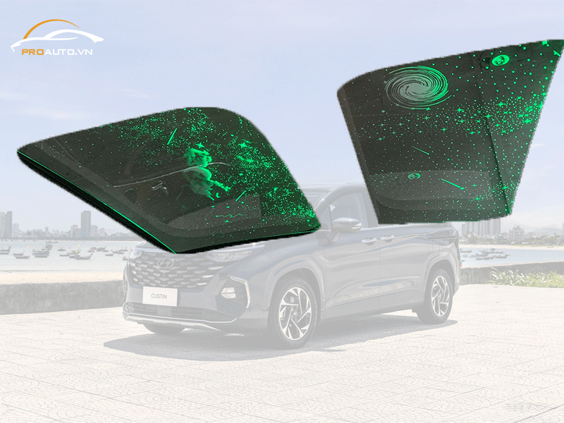 Viền đèn sương mù xe Hyundai Custin 2024