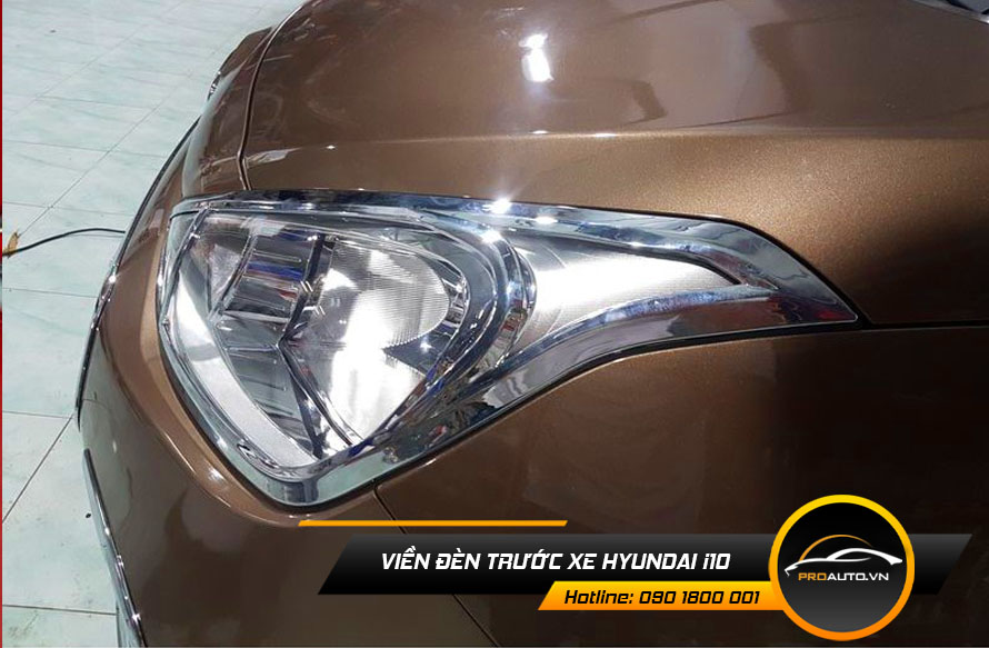 Viền đèn trước xe Hyundai i10