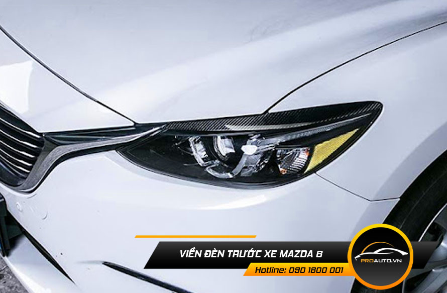 Viền đèn trước xe Mazda 6