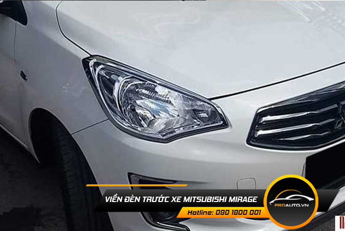 vien den truoc xe mitsubishi Mirage 1