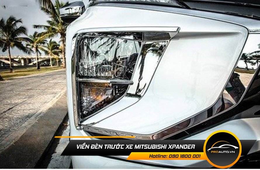 Viền đèn trước xe Mitsubishi Xpander