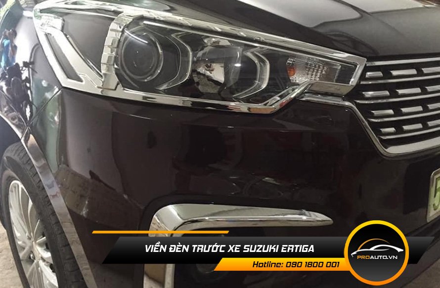 Viền đèn trước xe Suzuki Ertiga