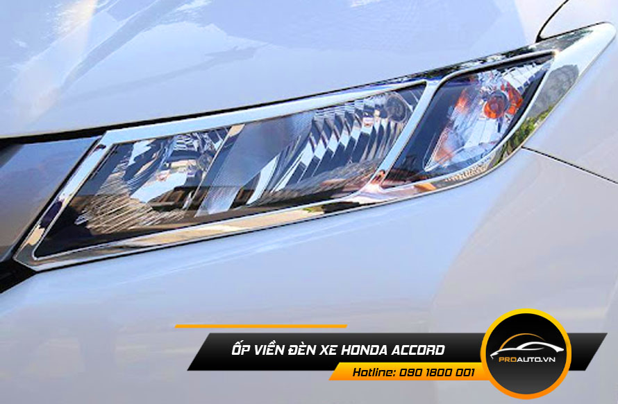 Viền đèn trước xe Honda Accord