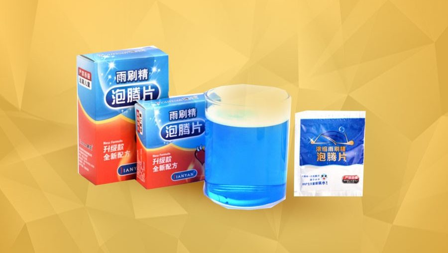 Viên sủi rửa kính ô tô