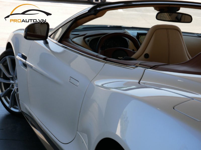 Wrap đổi màu xe Aston Martin Vanquish