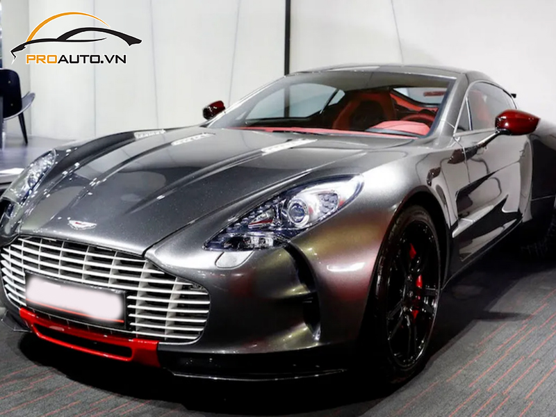 Dán wrap đổi màu xe Aston Martin One-77