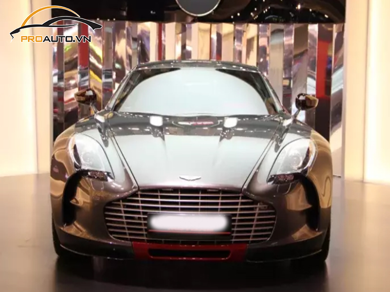 Dán wrap đổi màu xe Aston Martin One-77