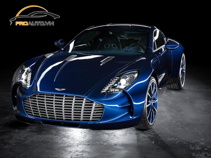 Wrap đổi màu xe Aston Martin One-77