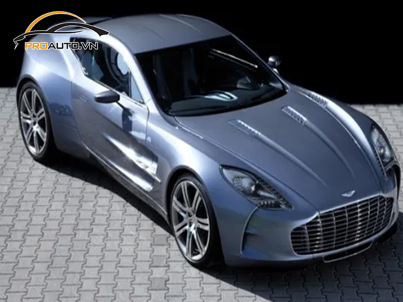 Dán wrap đổi màu xe Aston Martin One-77