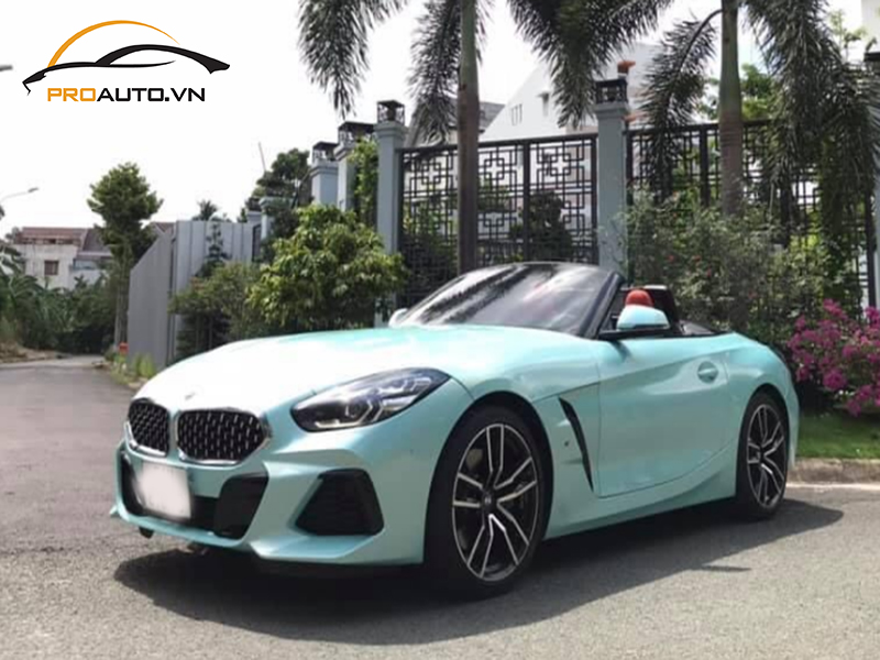 Wrap đổi màu xe BMW Z4