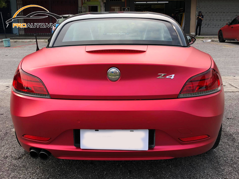 Dán wrap đổi màu BMW Z4