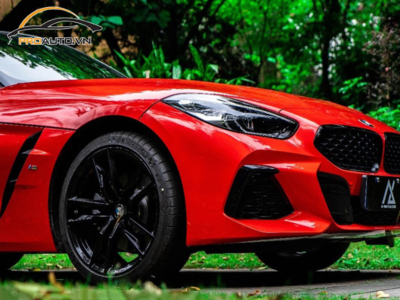 Bảng giá dán wrap đổi màu xe BMW Z4