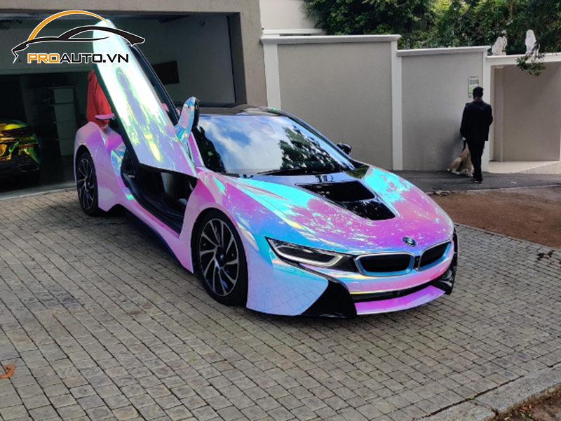 Wrap Đổi Màu Xe BMW i8