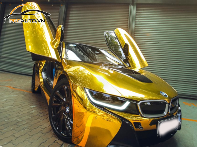 Dán wrap đổi màu BMW i8