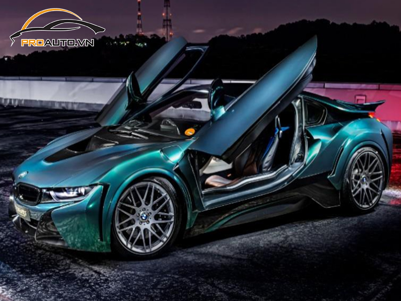Wrap Đổi Màu Xe BMW i8 - Ảnh 3