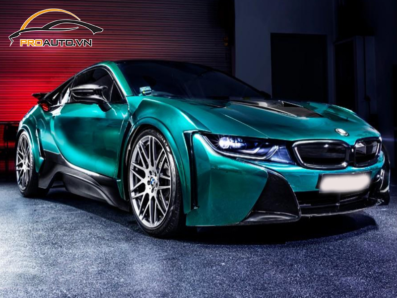 Wrap Đổi Màu Xe BMW i8 - Ảnh 2