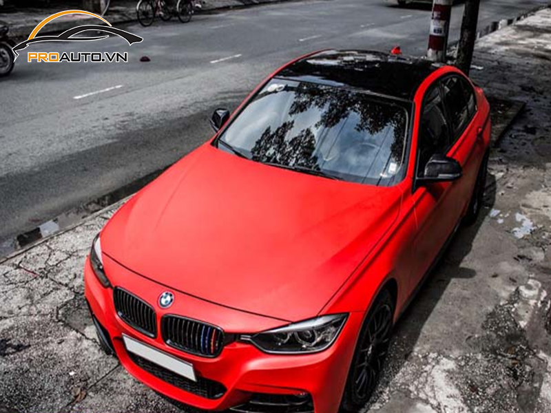 Dán wrap đổi màu BMW Series 1