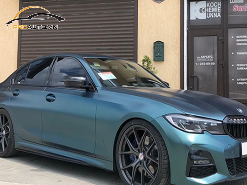 Wrap đổi màu xe BMW Series 1